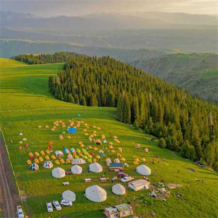 You can immerse yourself in the tranquility of nature at Xiata Grassland, with opportunities for hiking, horseback riding, and camping under the stars. It's a place where the air is fresh, the scenery is breathtaking, and the pace of life slows down, allowing for a true connection with the natural world.